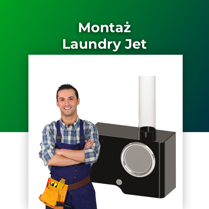 Montaż instalacji Laundry Jet 3 porty